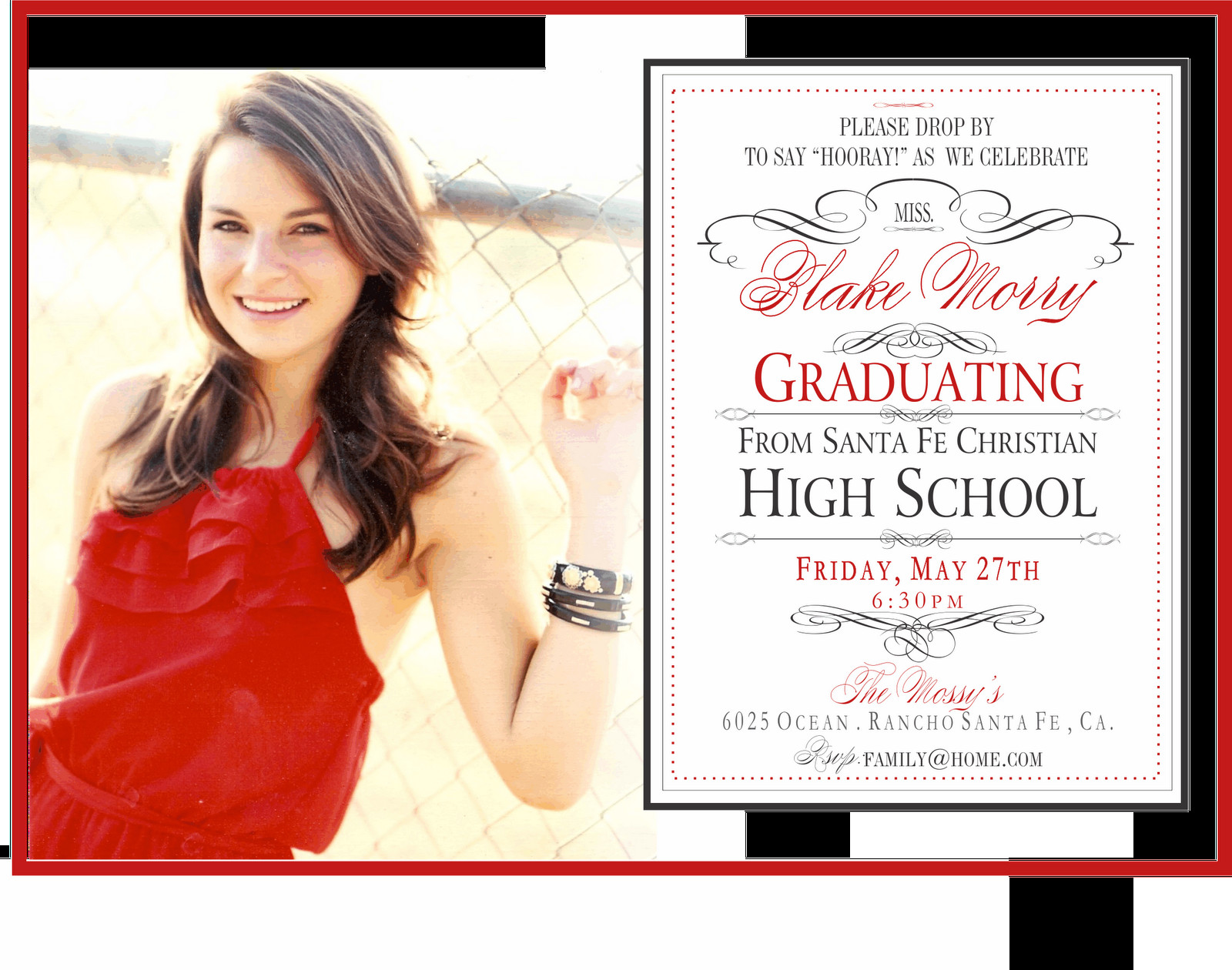 High School Graduation Party Wording Ideas
 30 Trends Ideas Graduation Announcement High School