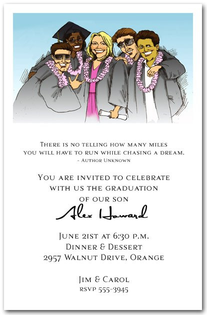 High School Graduation Party Wording Ideas
 Graduation Party Invitation Wording Funny