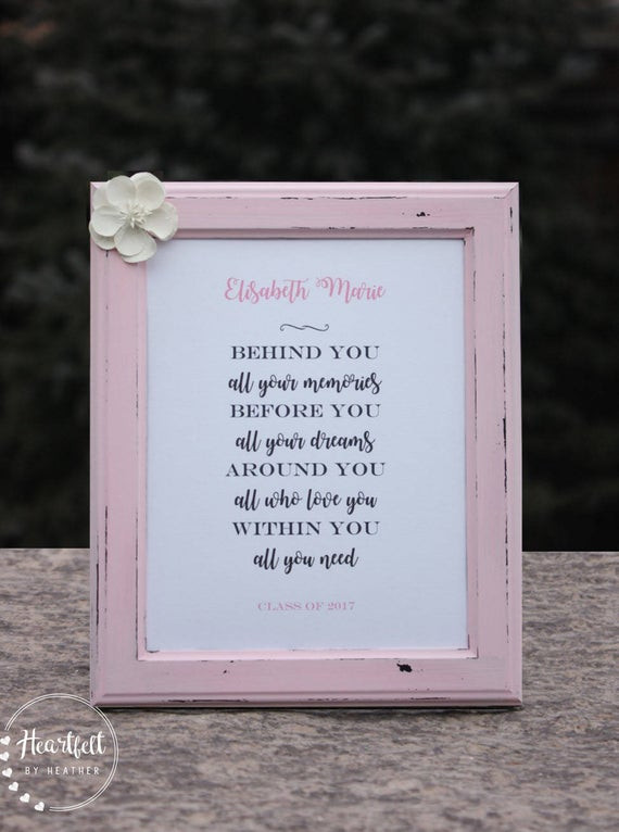 High School Graduation Quotes For Daughter
 Daughter Graduation Gift Personalized High School