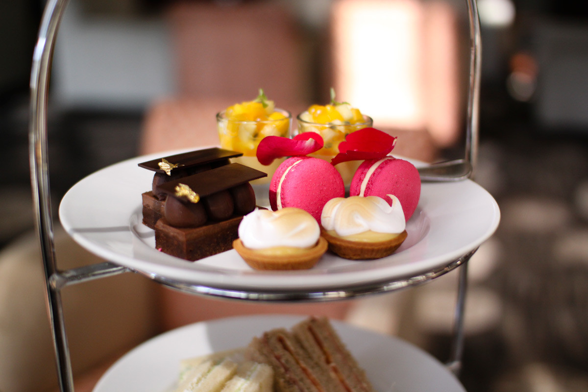 High Tea Desserts
 Afternoon Tea at Shangri La Hotel Sydney
