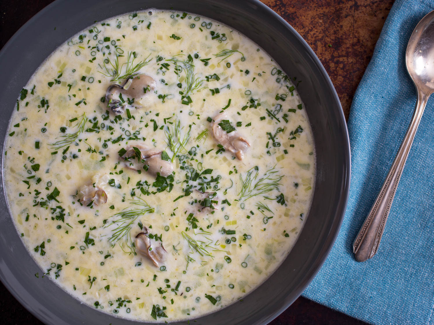 Hilton'S Oyster Stew
 Oyster Stew A forting Winter Soup in Just 20 Minutes