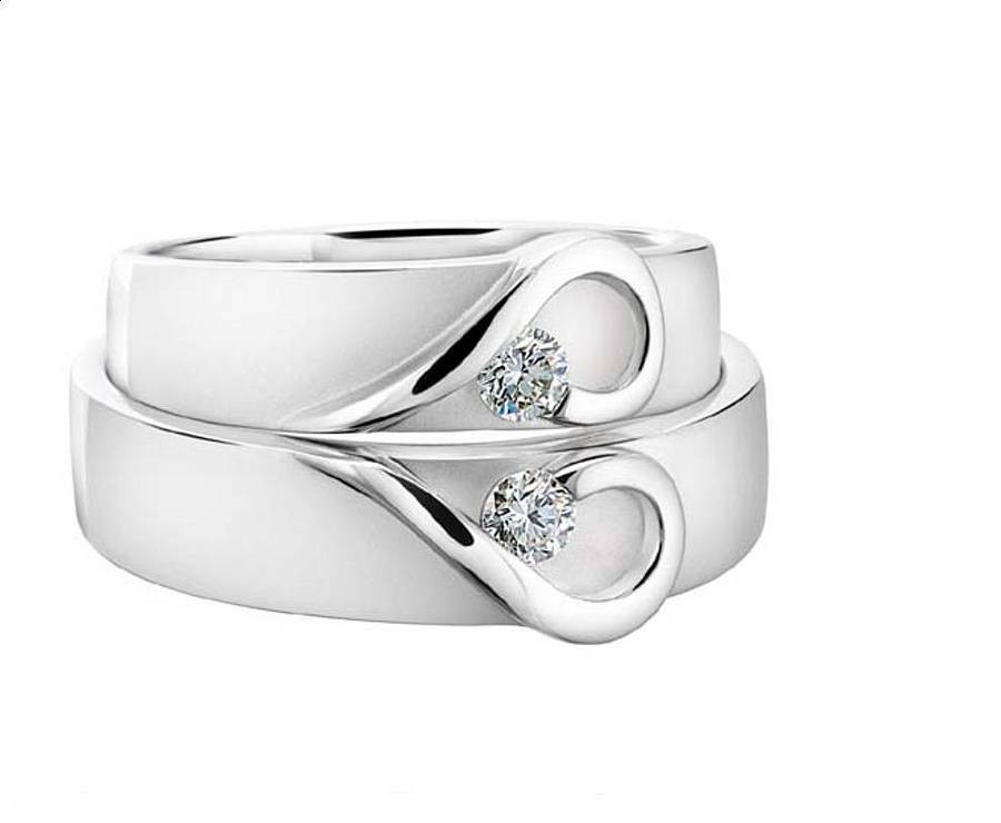 His N Hers Wedding Rings
 his and hers platinum heart wedding bands by diamond