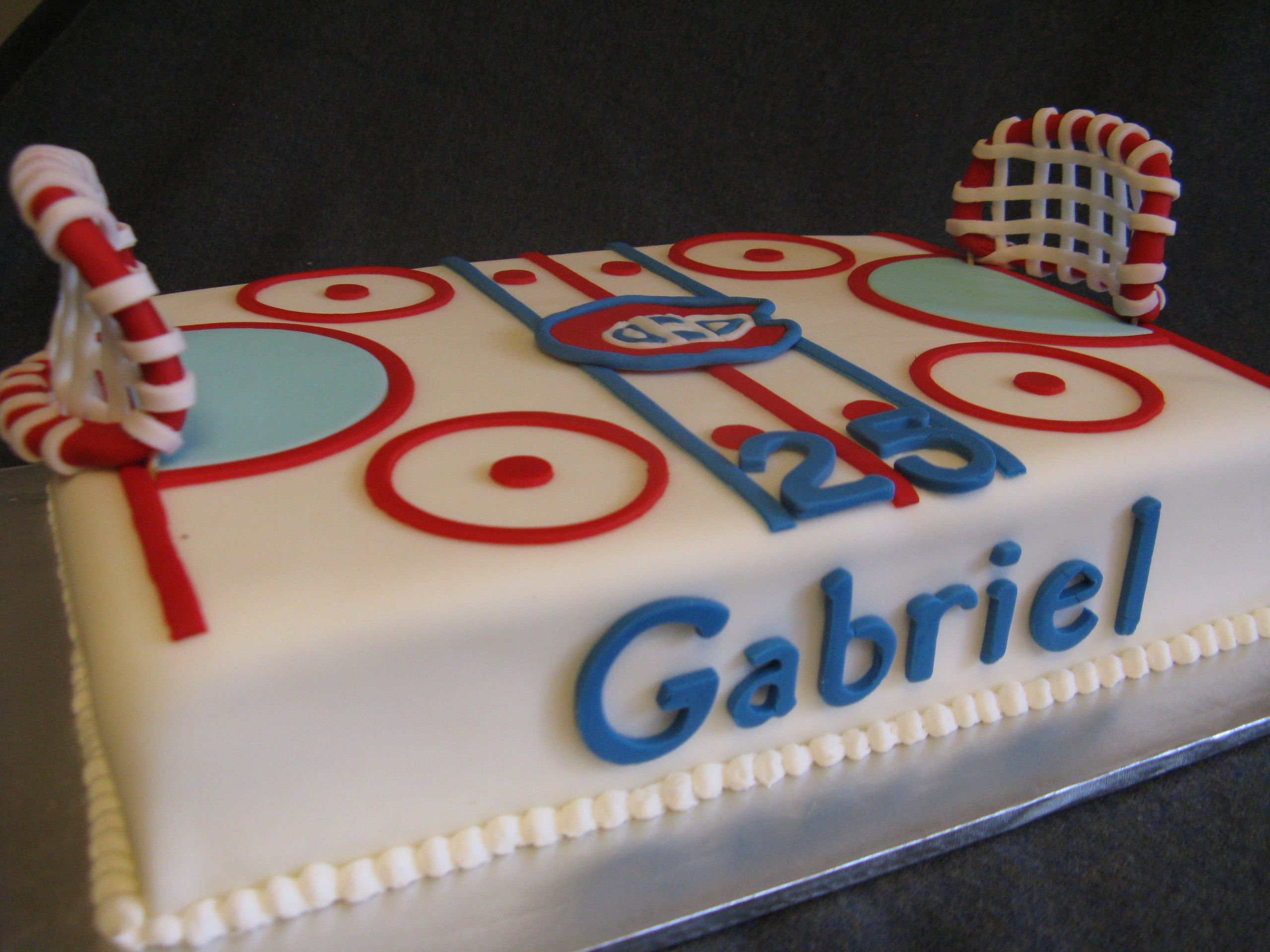 Hockey Birthday Cake
 Hockey Cake