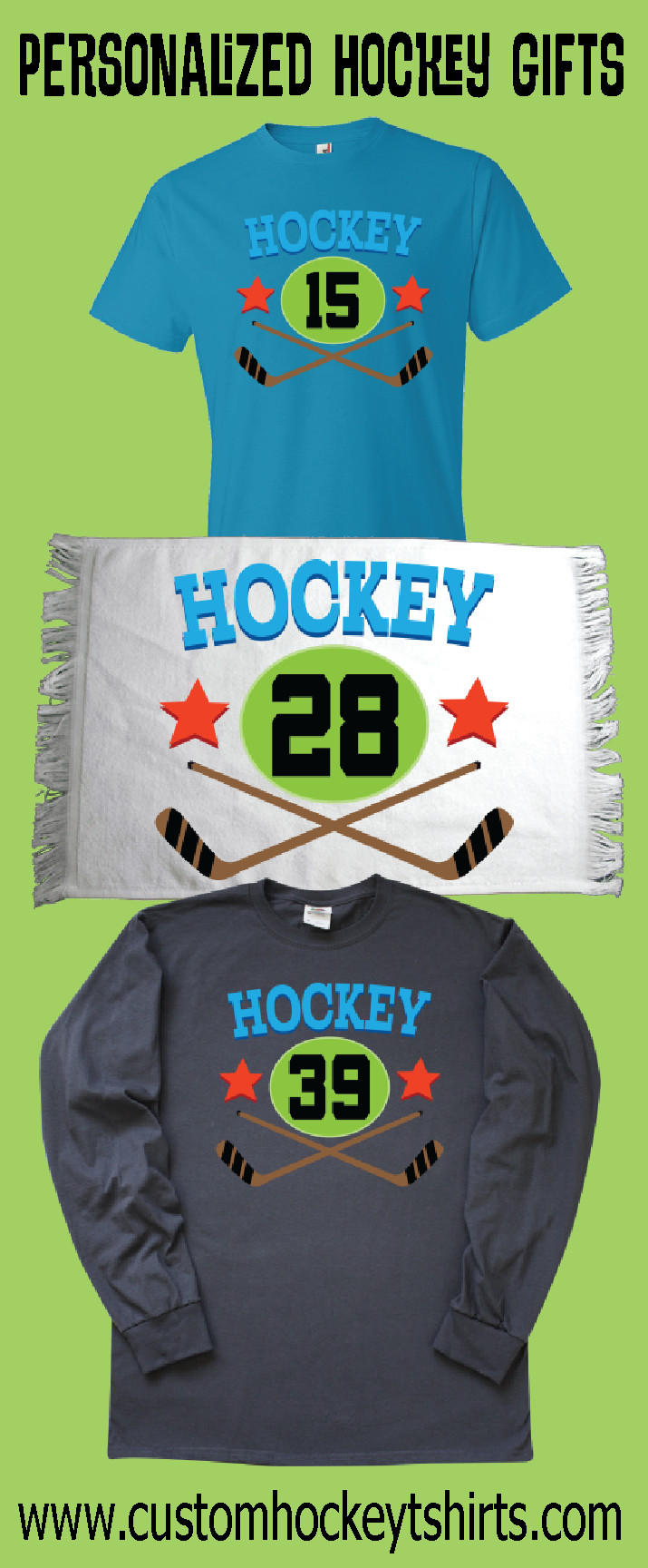Hockey Gift Ideas For Boyfriend
 Personalized Hockey ts tomhockeytshirts
