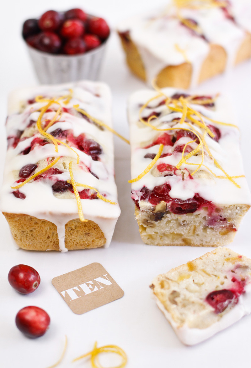 Holiday Bread Recipes Mini Loaves
 Gift This Cranberry Orange Quick Bread