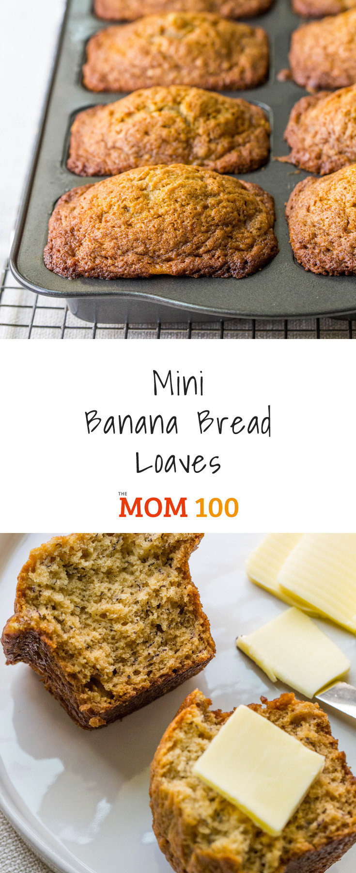 Holiday Bread Recipes Mini Loaves
 Mini Banana Bread Loaves Recipe – The Mom 100 The Mom 100