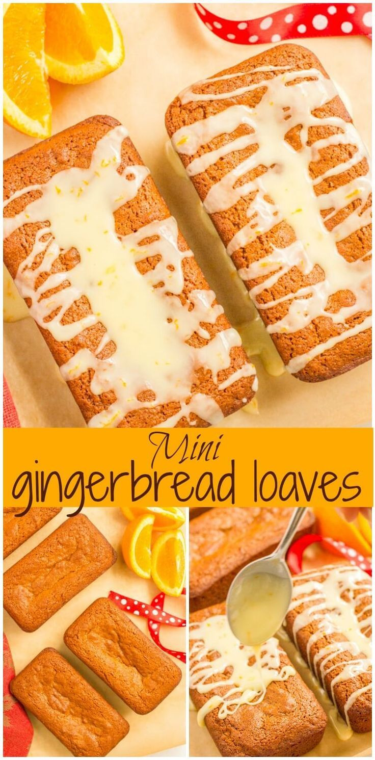 Holiday Bread Recipes Mini Loaves
 Mini gingerbread loaves Recipe