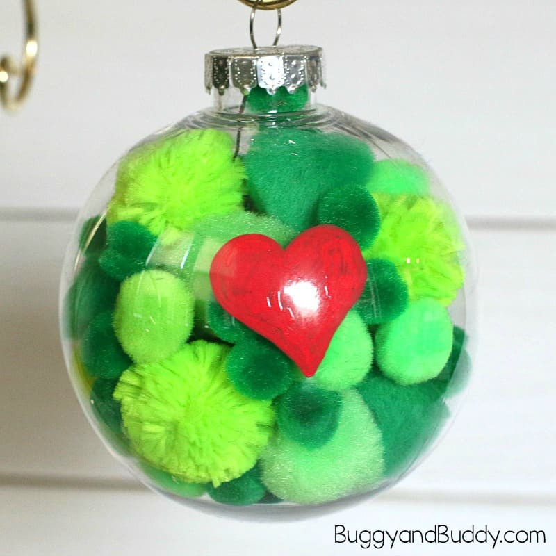 Holiday Crafts For Kids- Christmas Ornaments
 The Grinch Christmas Ornament Craft for Kids Buggy and Buddy