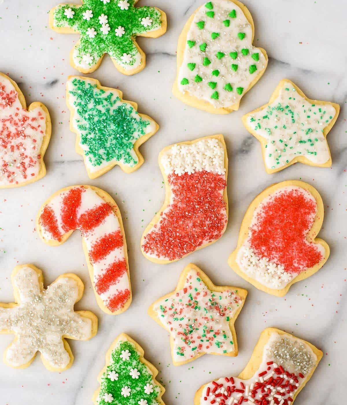 Holiday Cut Out Cookies
 Cream Cheese Sugar Cookies Recipe