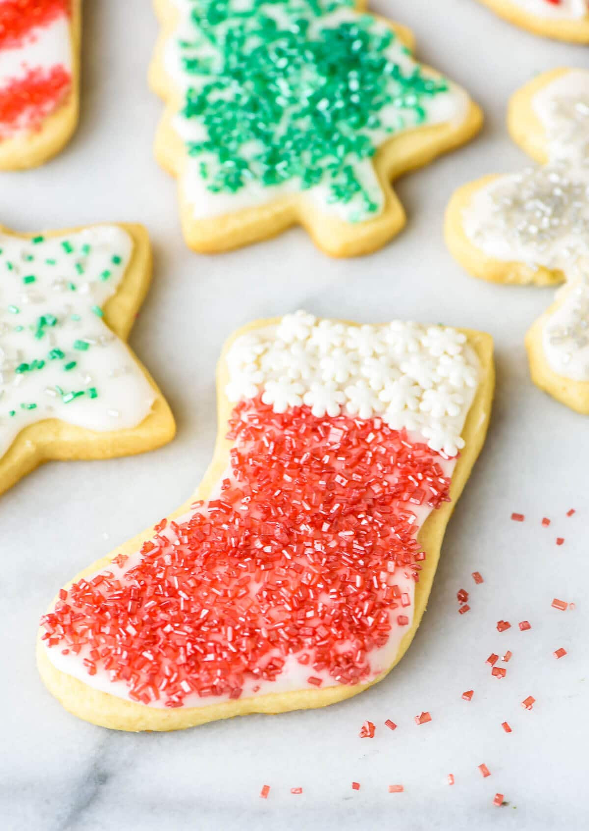 Holiday Cut Out Cookies
 Cream Cheese Sugar Cookies Recipe
