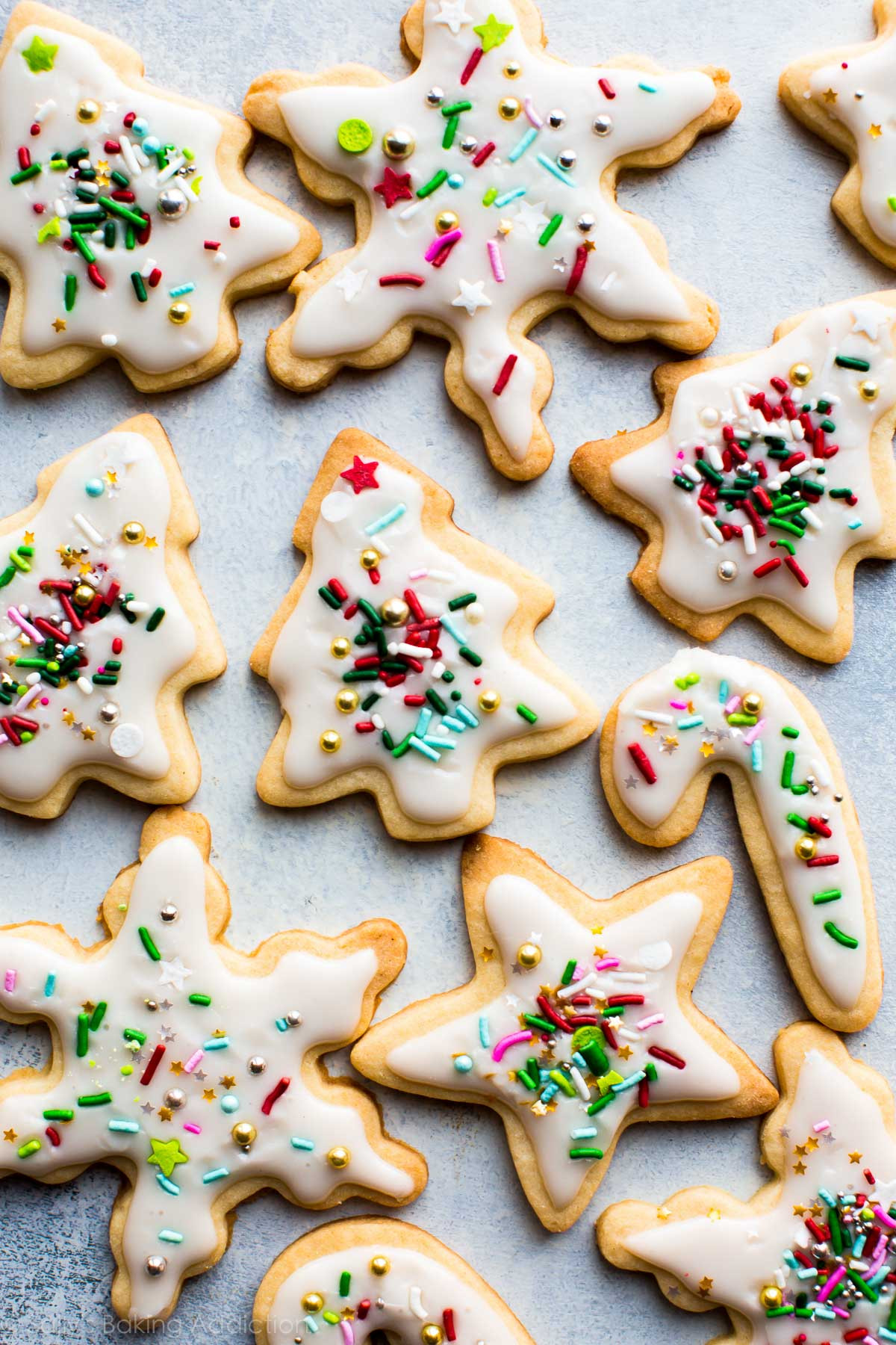 Holiday Cut Out Cookies
 Holiday Cut Out Sugar Cookies with Easy Icing Sallys