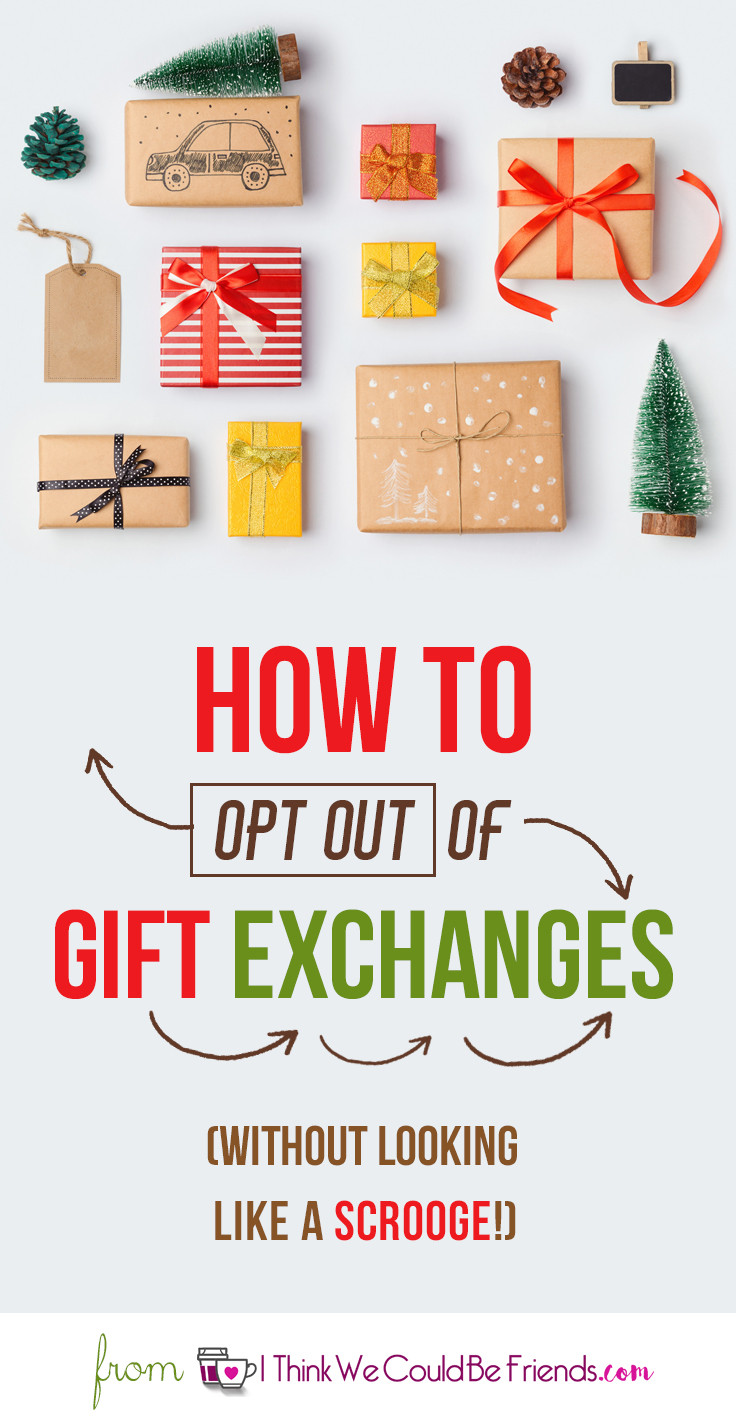 Holiday Family Gift Exchange Ideas
 How to or opt out of Christmas Gift Exchanges without