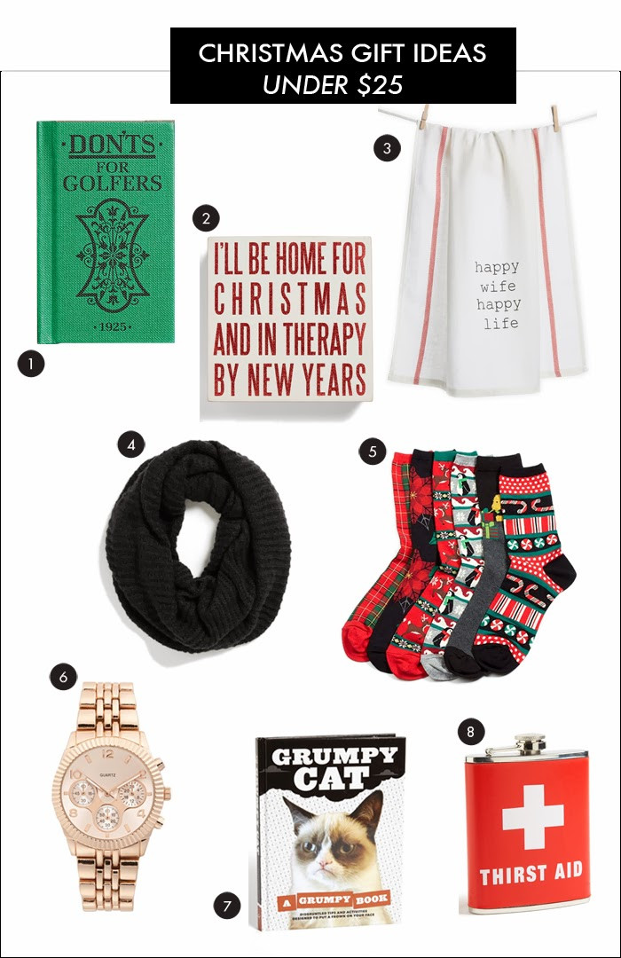 Holiday Gift Ideas For Employees Under $25
 Daily Style Finds Finds & Deals Christmas Gifts Under $25