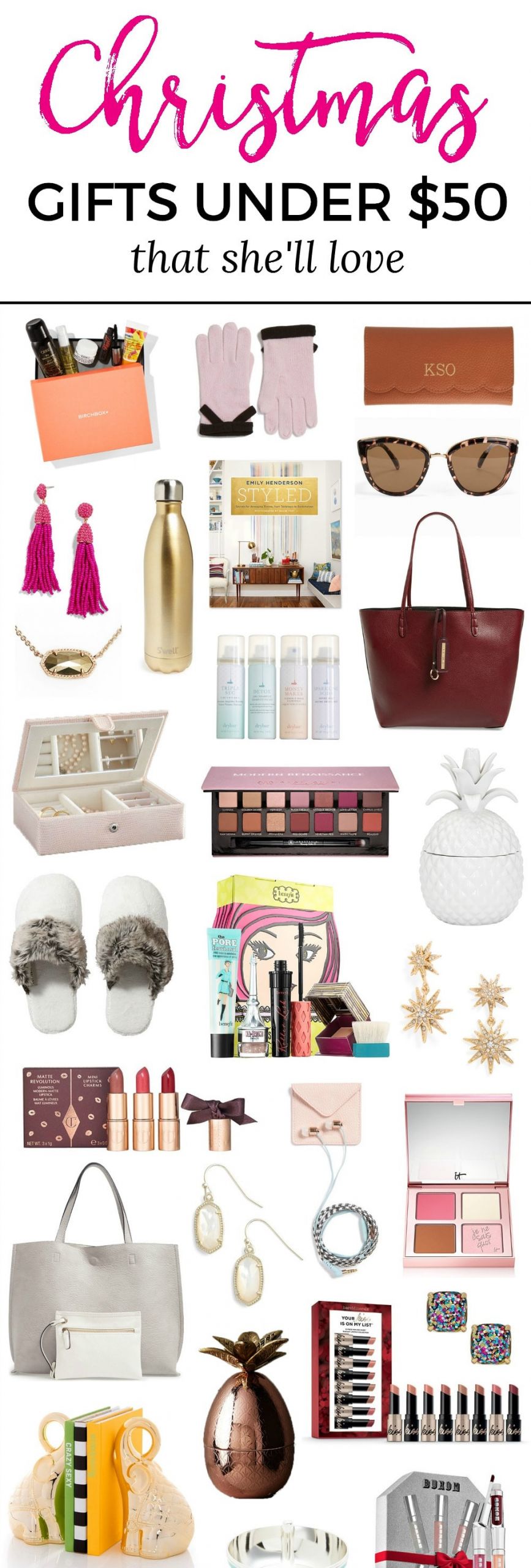 Holiday Gift Ideas For Women
 The Best Christmas Gift Ideas for Women under $50