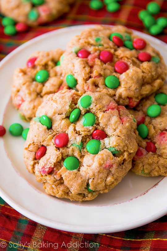 Holiday Oatmeal Cookies
 50 Favorite Christmas Cookie Recipes Sallys Baking