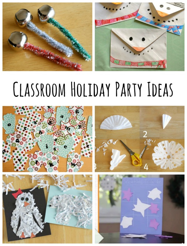 Holiday Party Activity Ideas
 Classroom Holiday Party Ideas