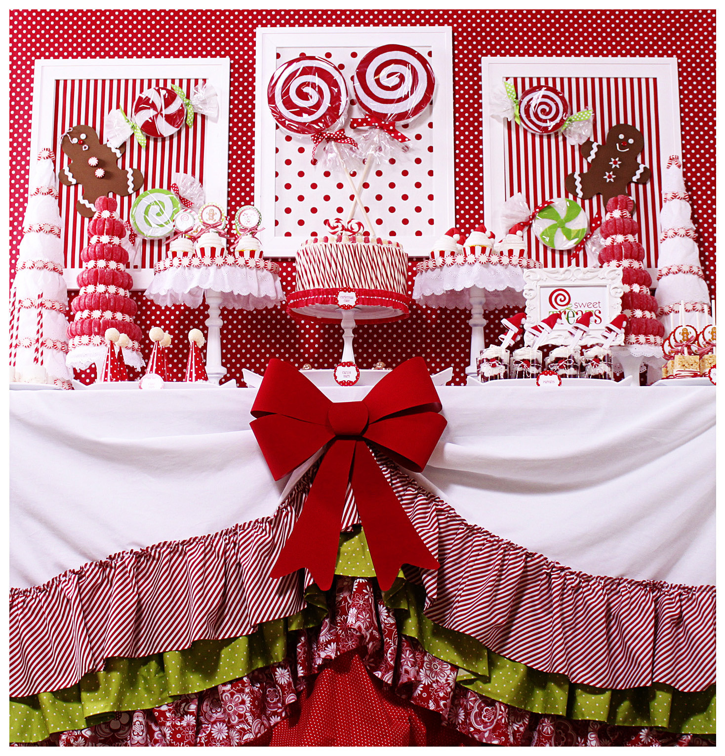 Holiday Party Ideas
 Kara s Party Ideas Candy Land Christmas Party