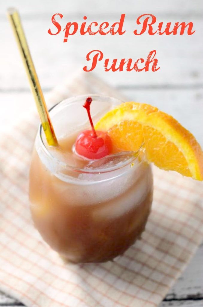 Holiday Rum Drinks
 This Spiced Rum Punch Recipe Is The Perfect Holiday Drink
