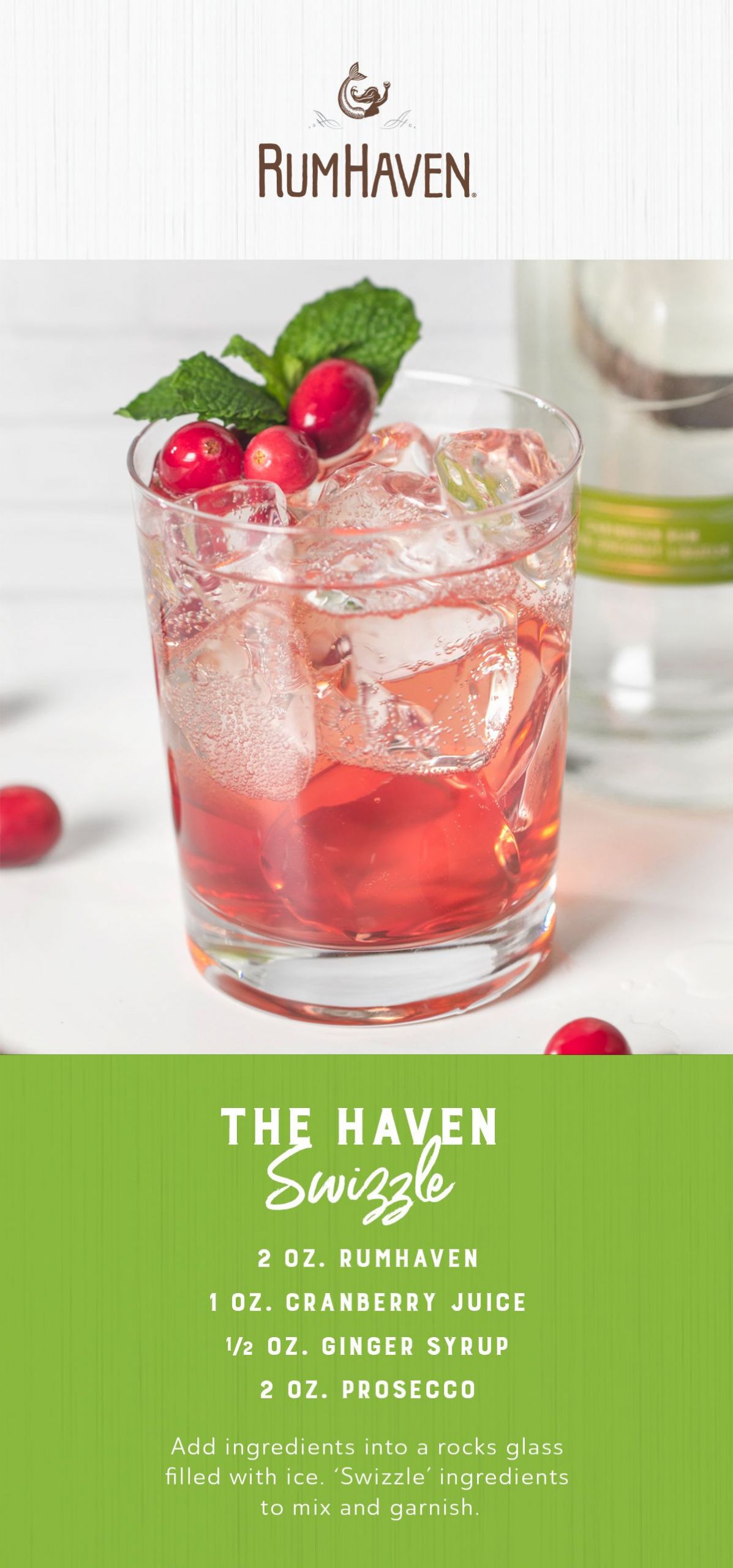 Holiday Rum Drinks
 Craft this festive rum cocktail for an instant crowd