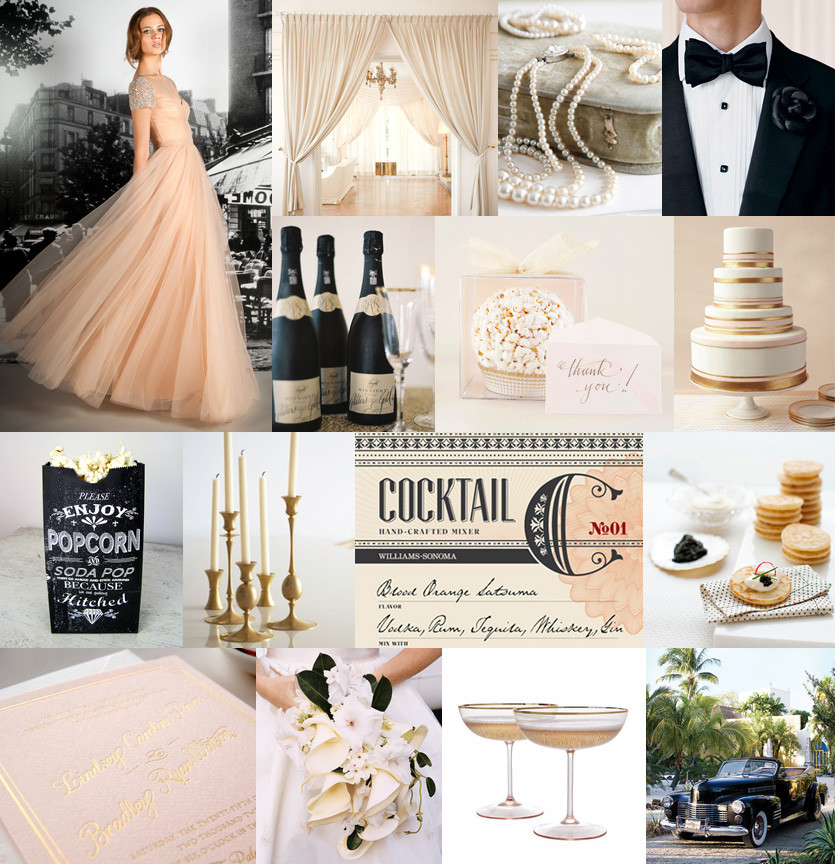 Hollywood Themed Wedding
 Love for Keeps Our Journey To her Wedding Theme Old