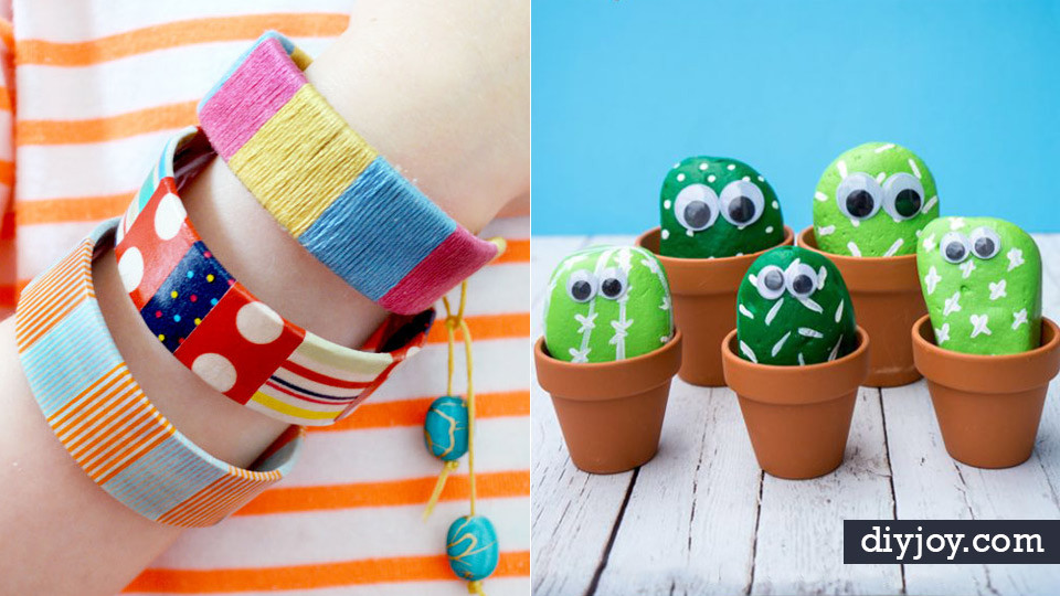 Home Crafting For Kids
 40 Crafts and DIY Ideas for Bored Kids