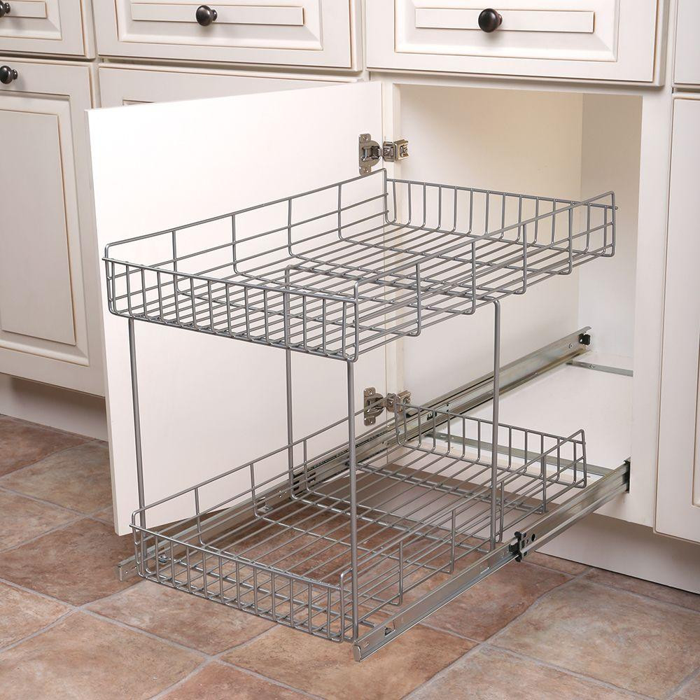 Home Depot Kitchen Cabinet Organizers
 Real Solutions for Real Life 17 in H x 15 in W x 22 in