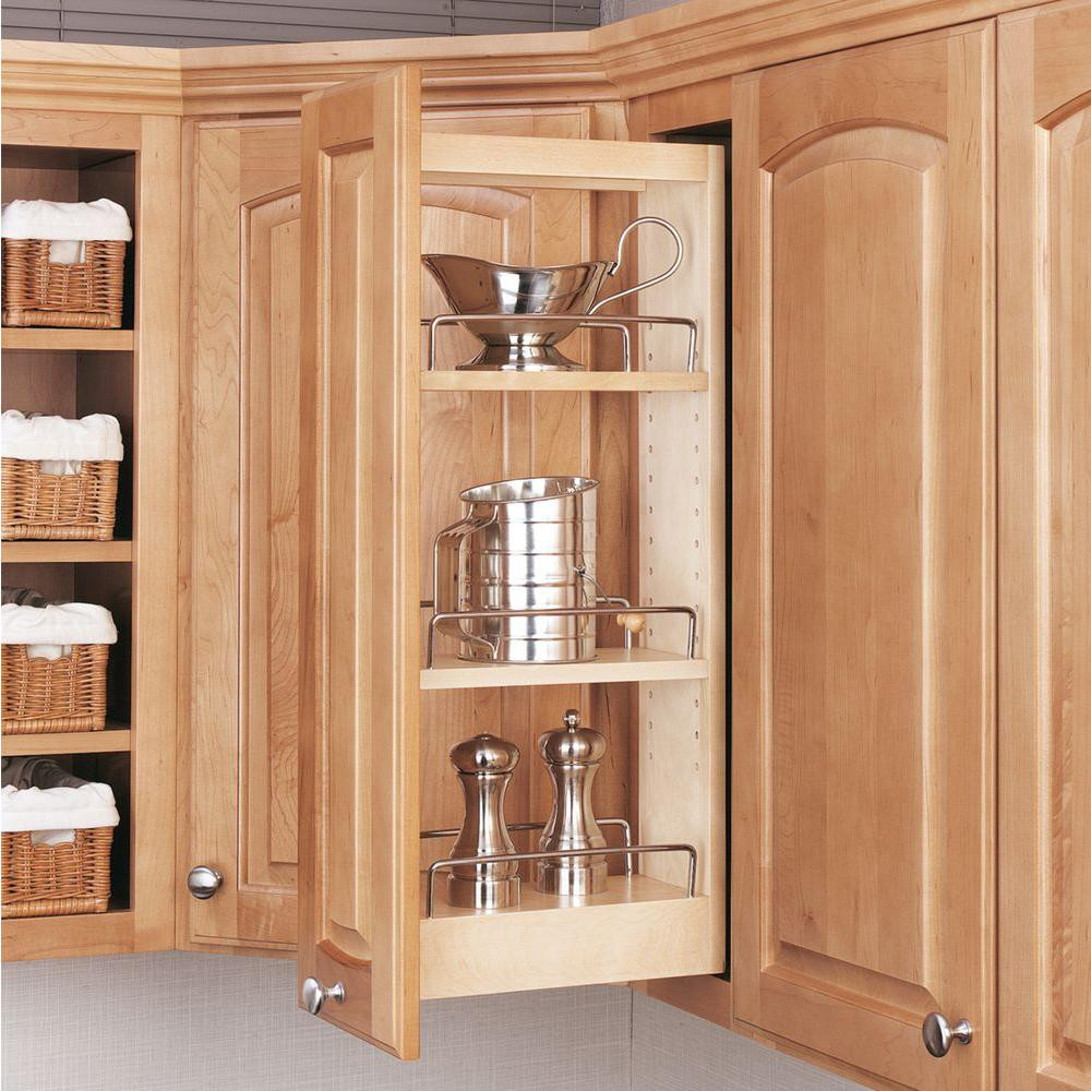 Home Depot Kitchen Cabinet Organizers
 Rev A Shelf 26 25 in H x 5 in W x 10 75 in D Pull Out