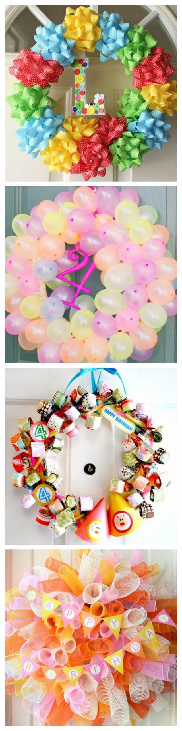Homemade Birthday Decorations
 9 Birthday Wreaths That Are Just Too Cute