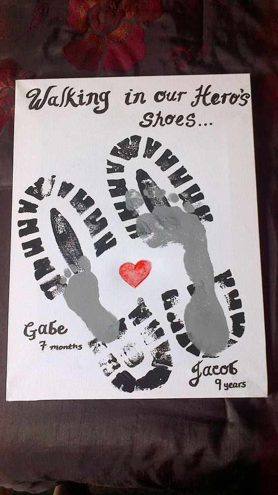 Homemade Birthday Gift Ideas For Dad From Daughter
 Walking in Heros Shoes