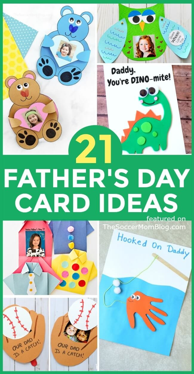 Homemade Fathers Day Ideas
 21 Personalized Father s Day Card Ideas for Kids to Make