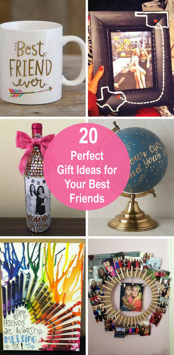 Homemade Gift Ideas For Best Friend
 Perfect Gift Ideas for Your Best Friends