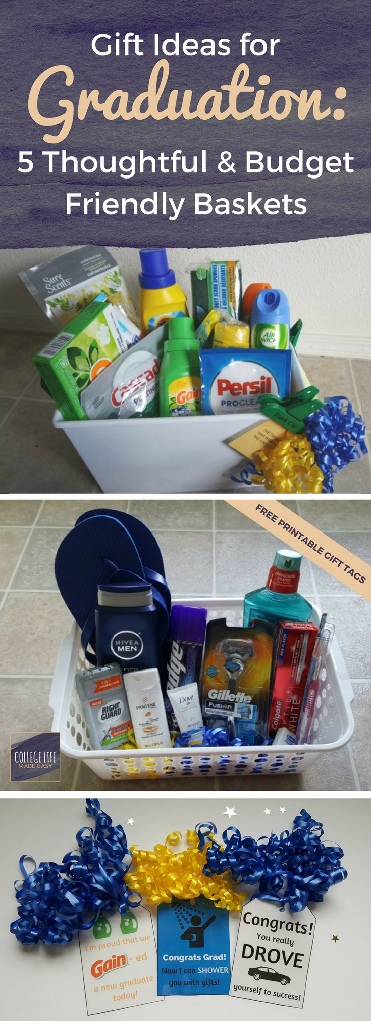 Homemade Graduation Gift Basket Ideas
 10 Ideal Graduation Gift Ideas For High School Seniors 2019