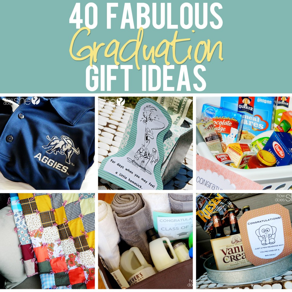 Homemade Graduation Gift Ideas
 40 Fabulous Graduation Gift Ideas The best list out there