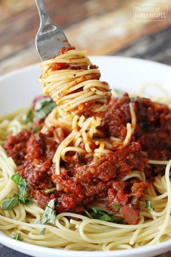 Homemade Spaghetti Sauce From Fresh Tomatoes
 Homemade Spaghetti Sauce w Fresh Tomatoes