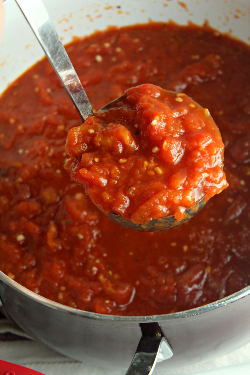 Homemade Spaghetti Sauce With Real Tomatoes