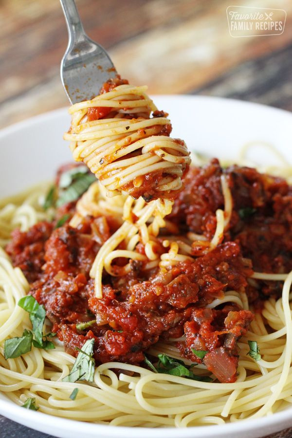 Homemade Spaghetti Sauce From Fresh Tomatoes Real Italian
 Homemade spaghetti sauce is my favorite thing to make with
