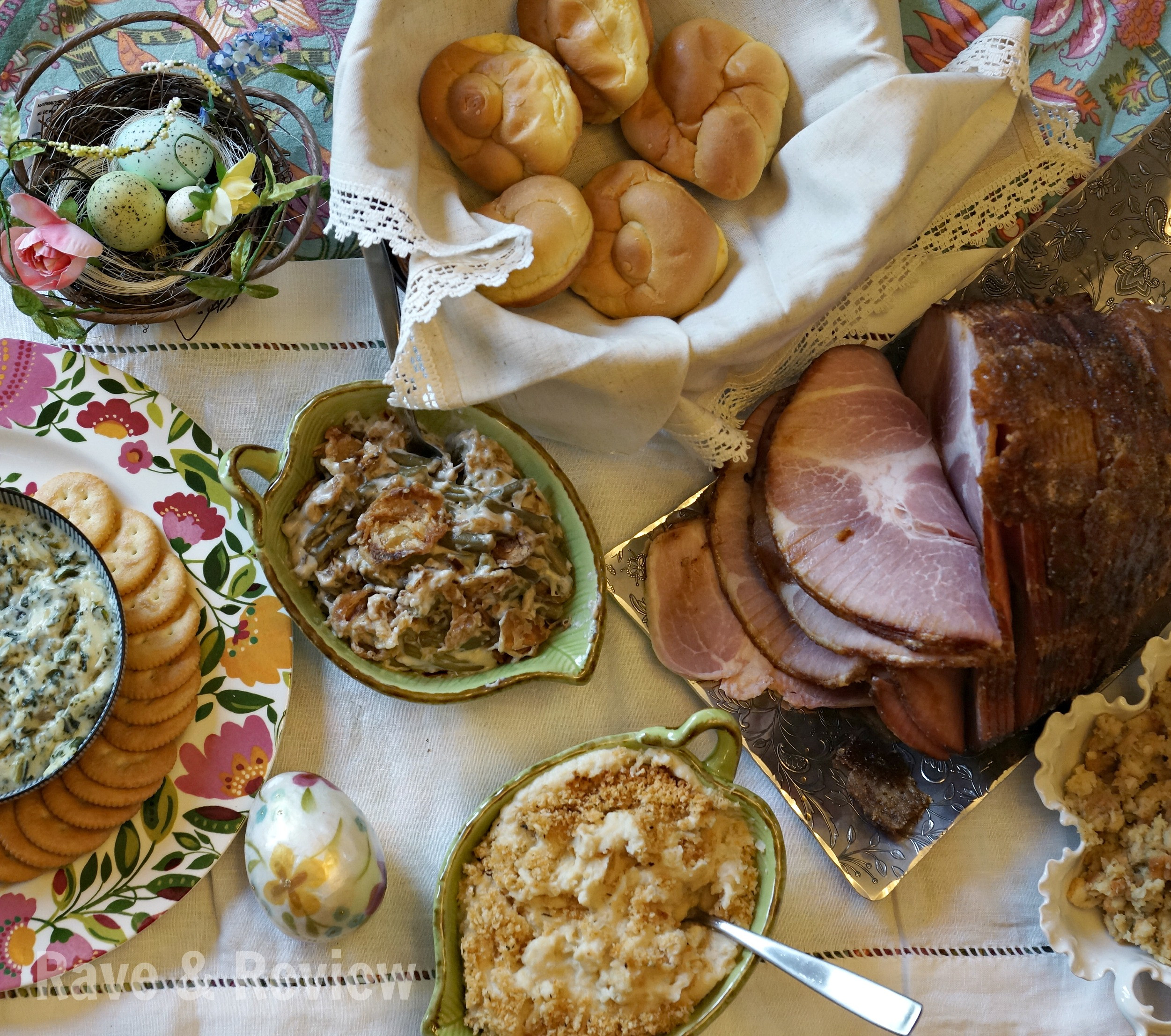 Honey Baked Ham Easter
 No stress Easter dinner with HoneyBaked Ham Rave & Review