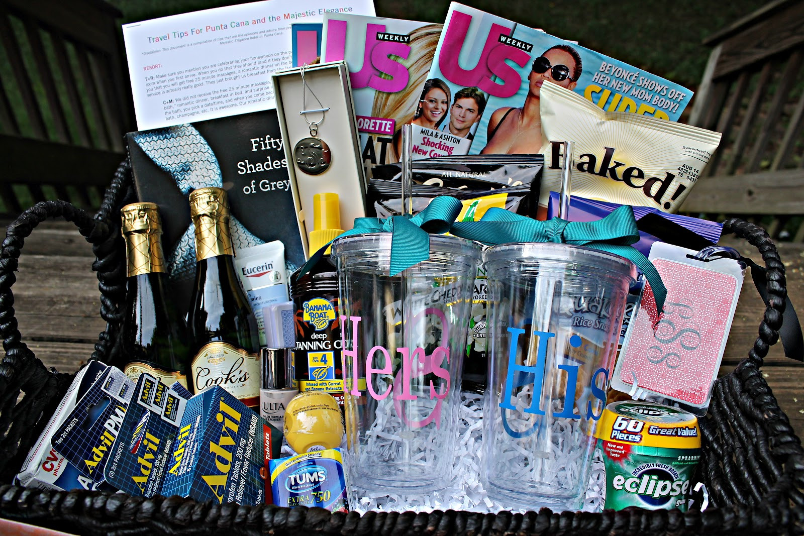Honeymoon Gift Basket Ideas
 Honeymoon Gift Basket Carolina Charm