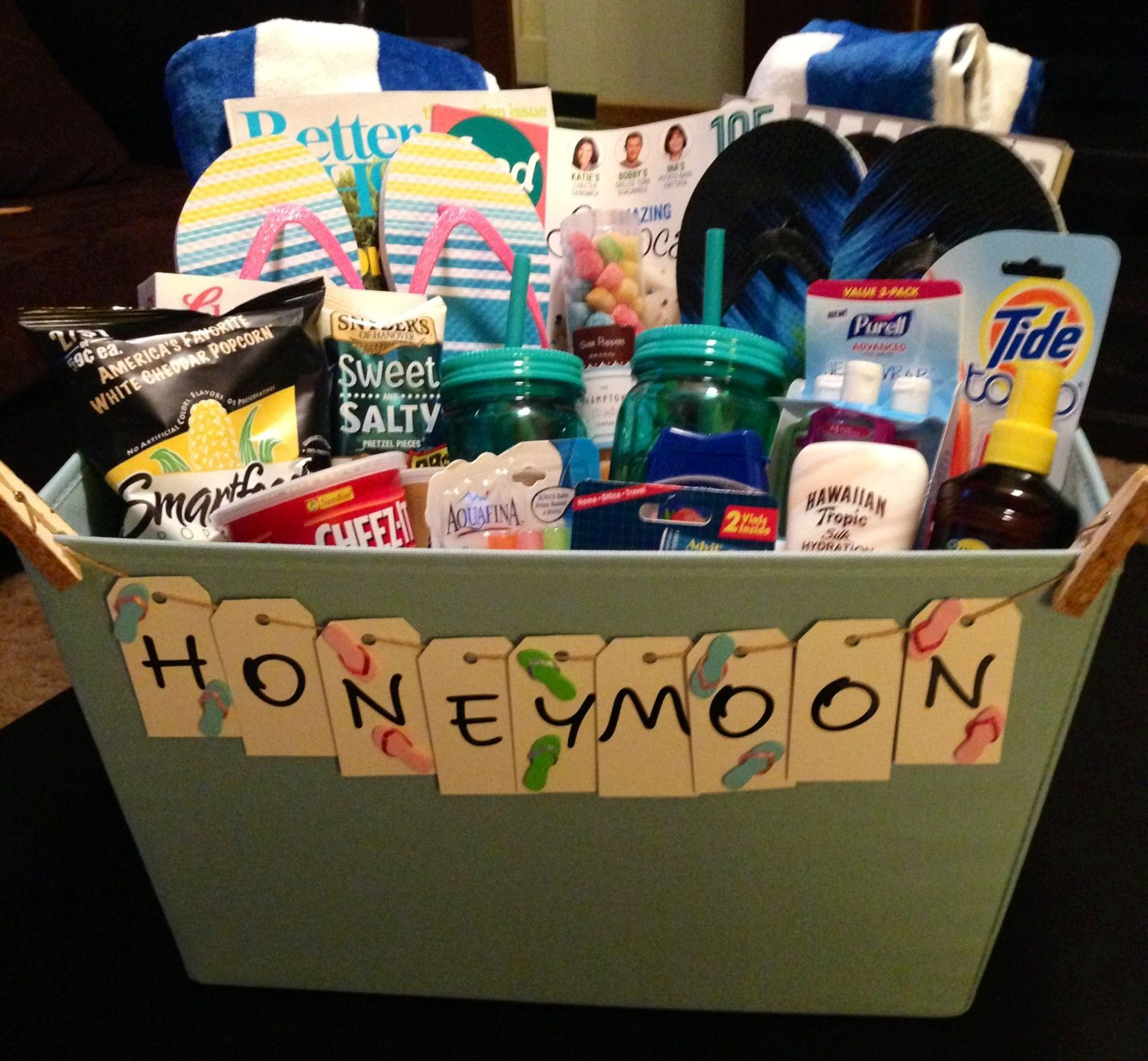Honeymoon Gift Basket Ideas
 Honeymoon Gift Basket