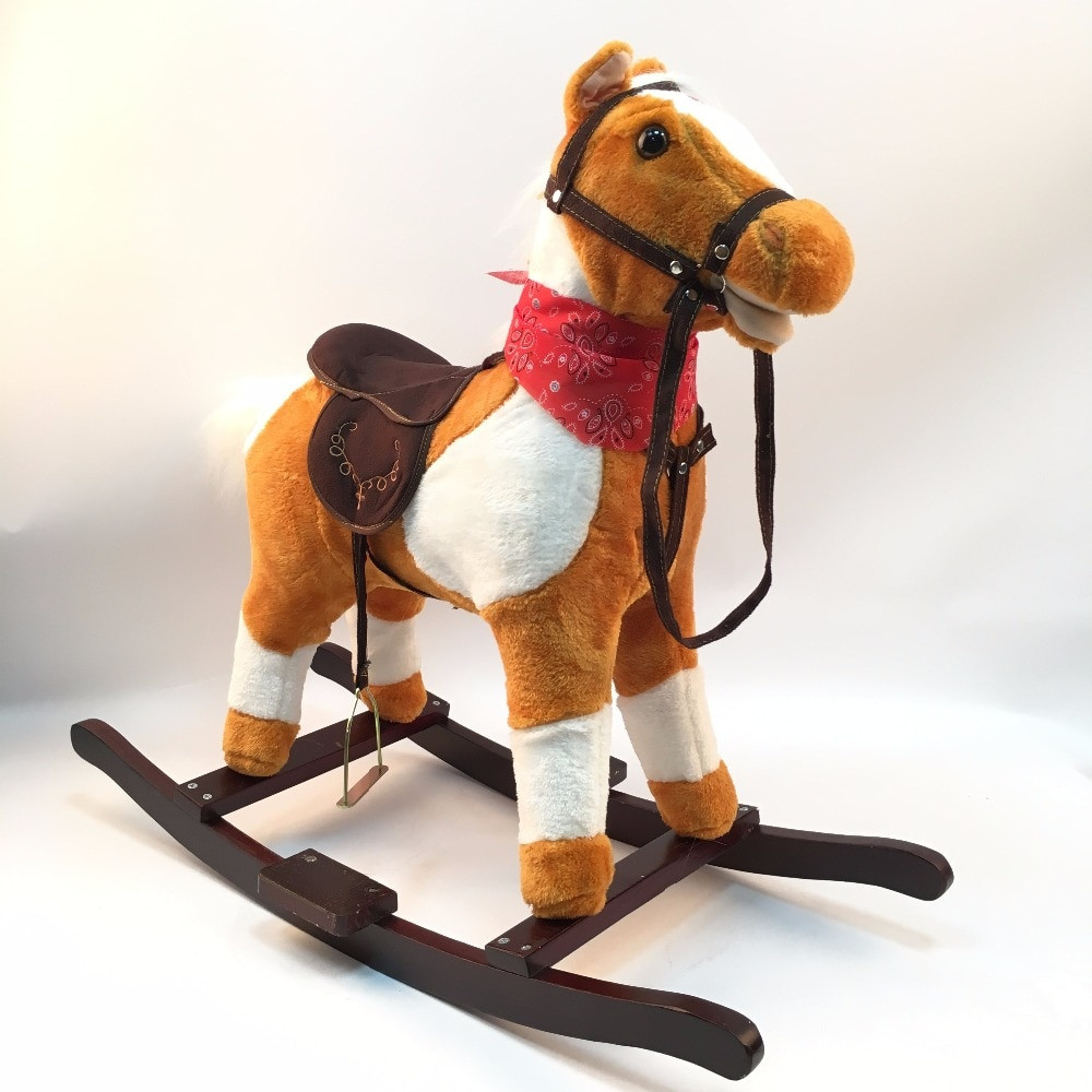 Horse Gift For Kids
 Happy life 3 8 Years Mechanical Rocking Walking Horse