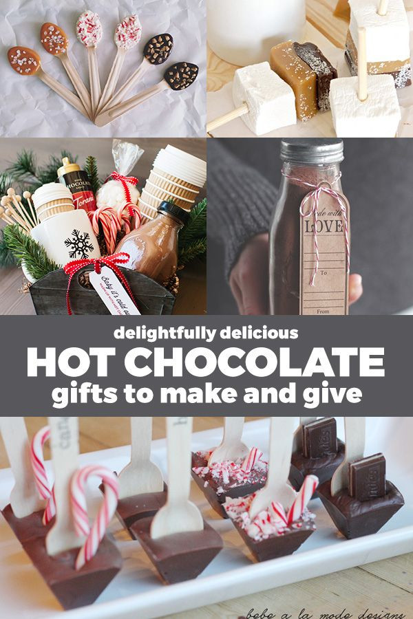 Hot Chocolate Gift Basket Ideas
 Homemade hot chocolate t ideas