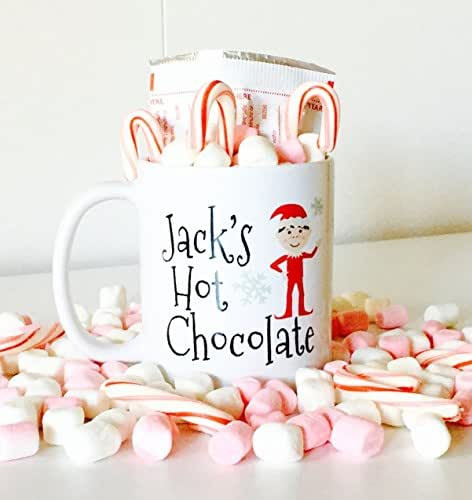 Hot Gifts For Kids
 Amazon Personalized Hot Chocolate Mug with Cute Elf