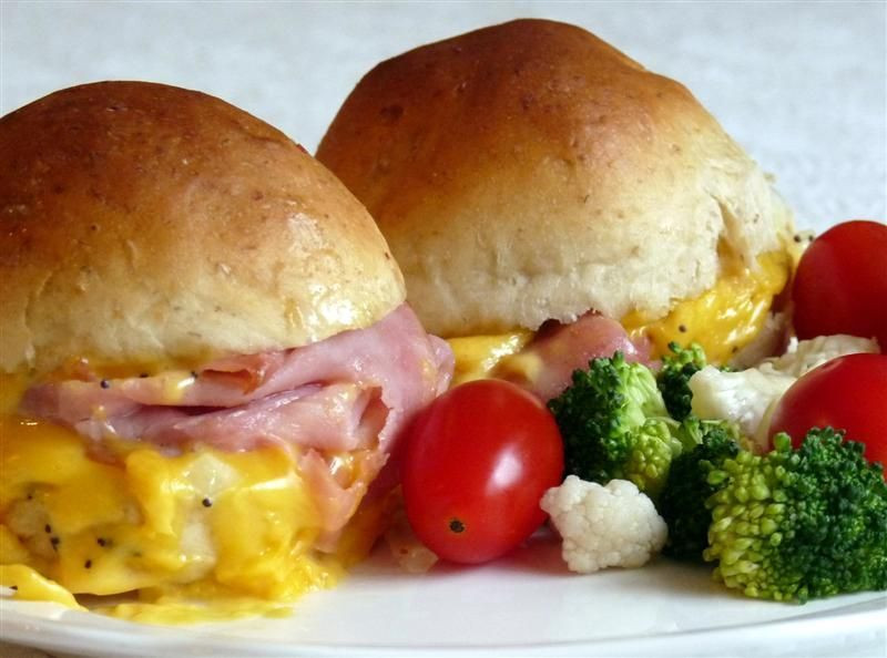 Hot Ham And Cheese Recipes
 Hot ham and cheese sandwiches with onion butter Recipe
