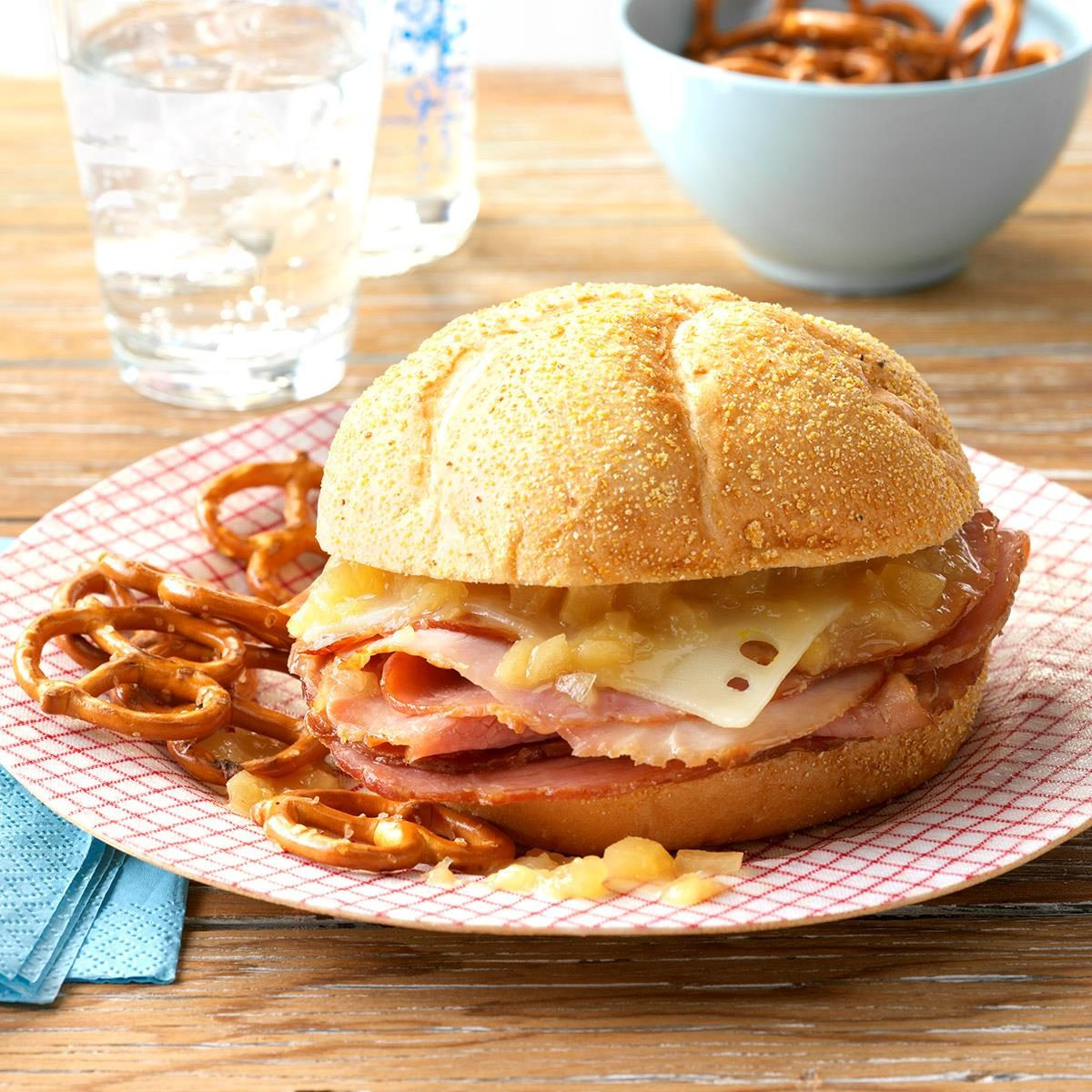Hot Ham Sandwich Recipes
 Hot Pineapple Ham Sandwiches Recipe