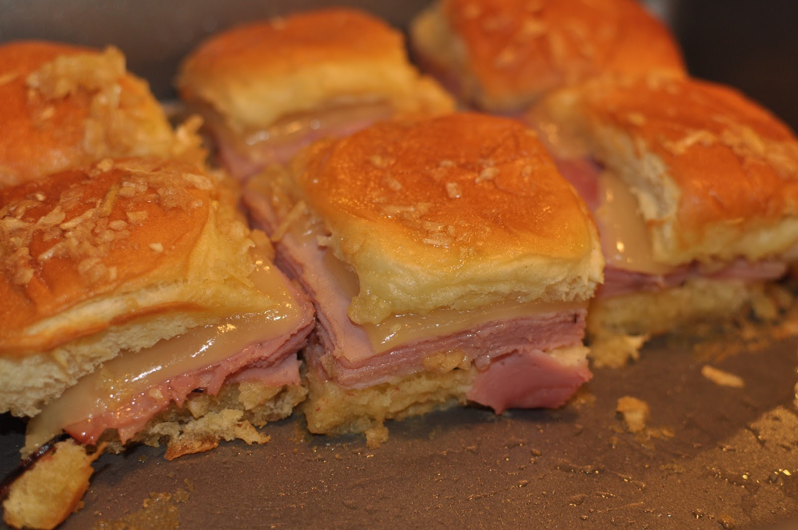Hot Ham Sandwich Recipes
 You Go Girl Mini Hot Ham and Cheese Sandwiches