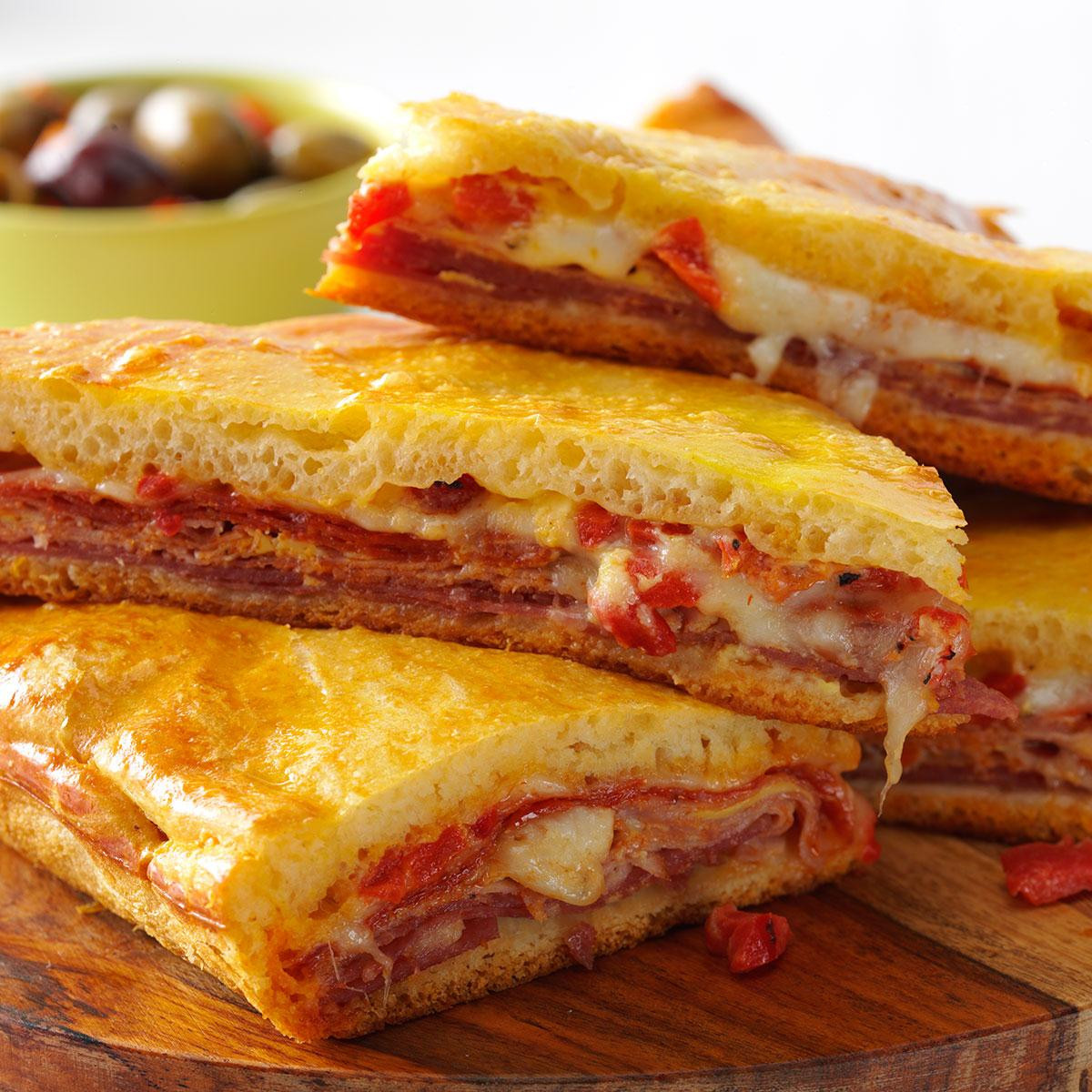 Hot Ham Sandwich Recipes
 Hot Antipasto Sandwiches Recipe