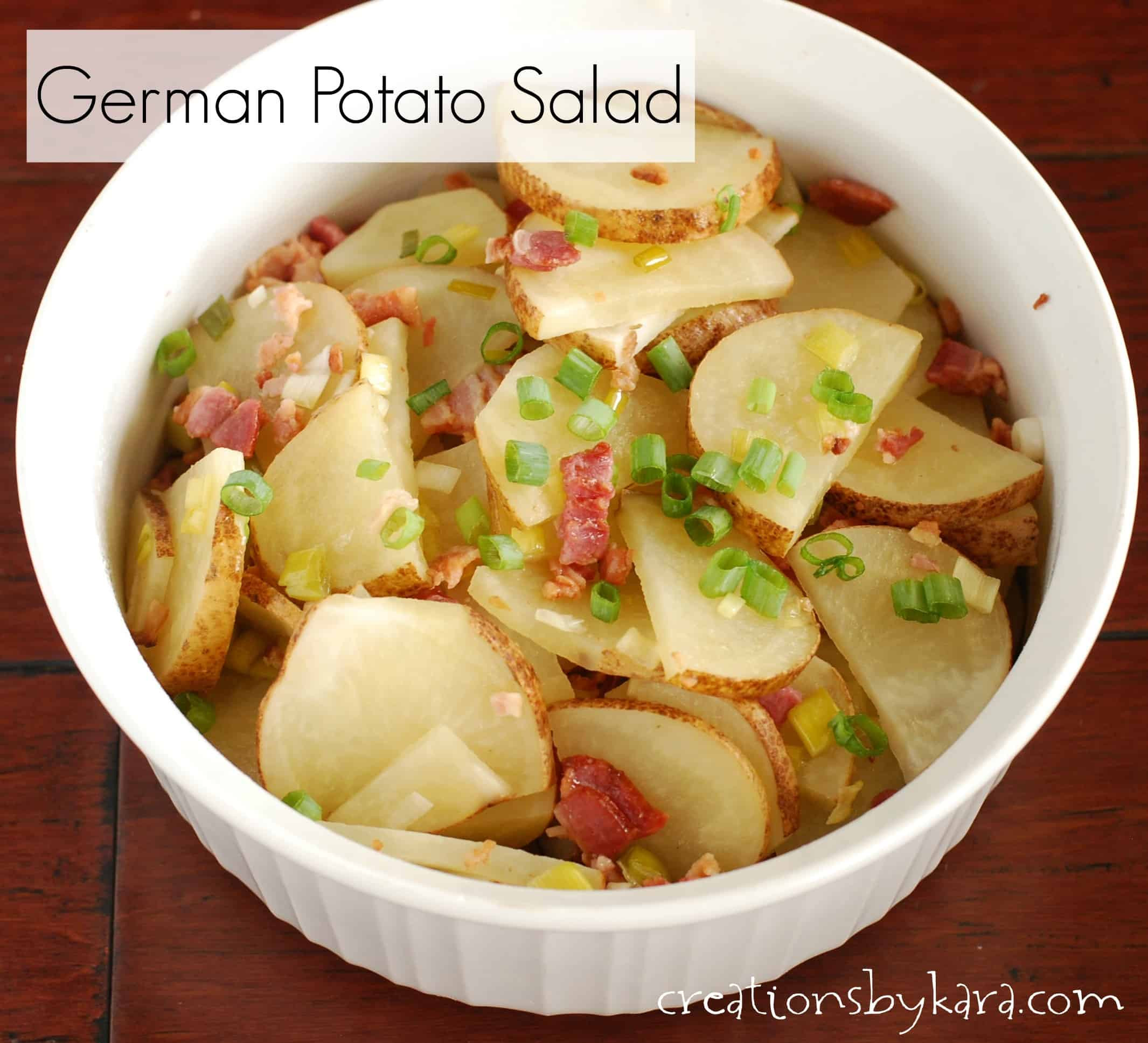 Hot Potato Salad
 Hot German Potato Salad