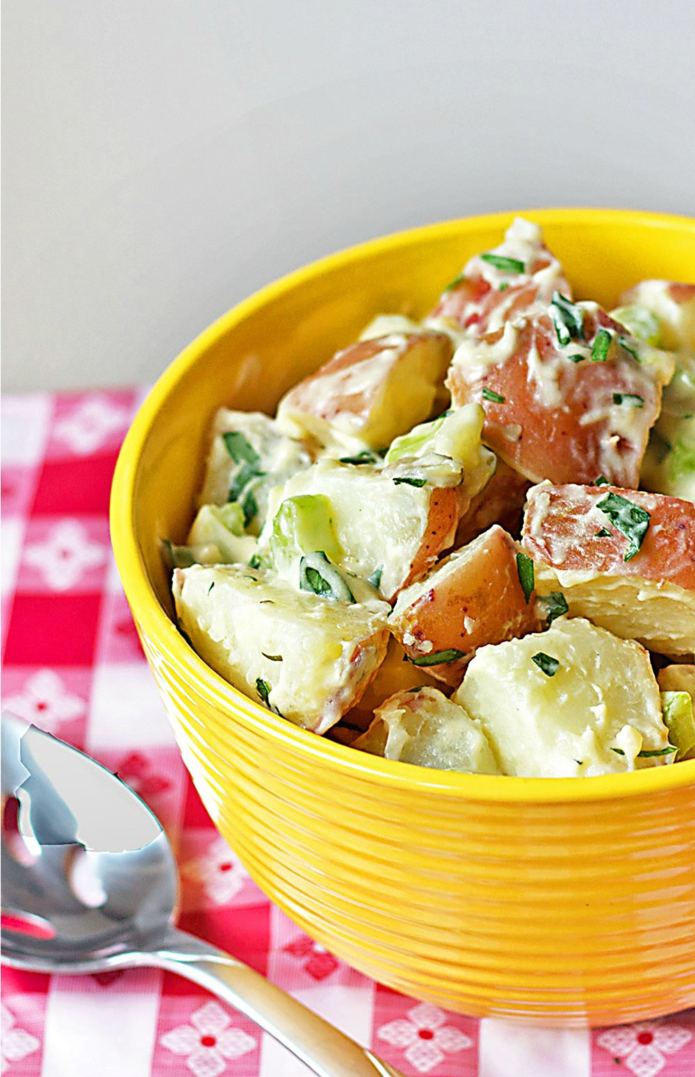 Hot Potato Salad
 Warm Potato Salad with Fresh Tarragon