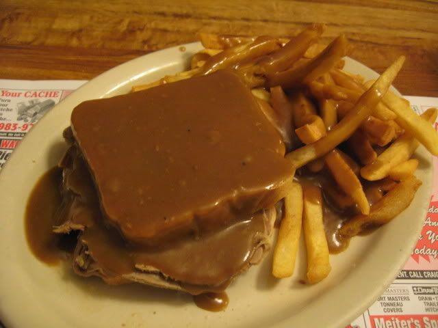 Hot Roast Beef Sandwiches With Gravy   Pin by Kelly Miller on Recipes