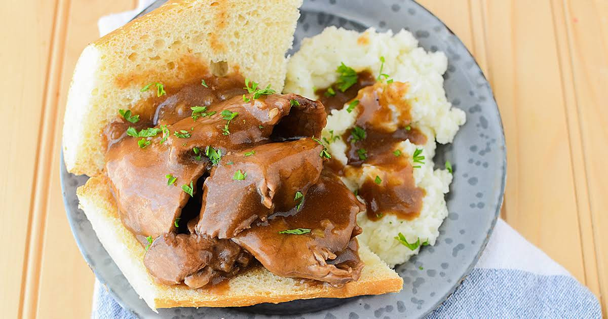 Hot Roast Beef Sandwiches With Gravy   10 Best Hot Roast Beef Sandwich Gravy Recipes